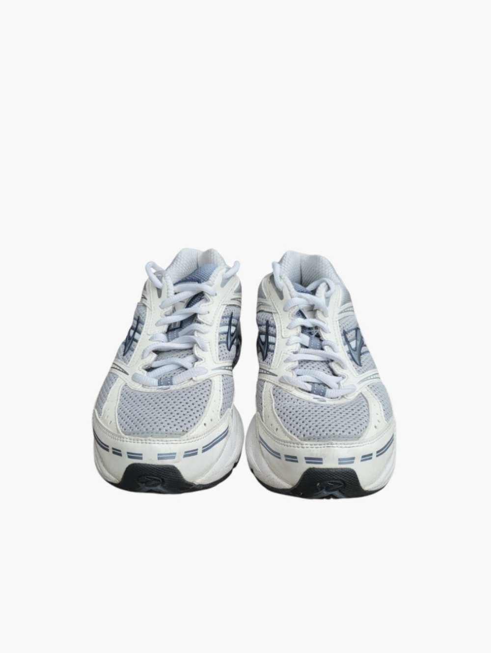 Brooks Addiction 9 Athletic Run Walk Tennis Shoe Sneaker White Blue Women 9.5 - Picture 7 of 9